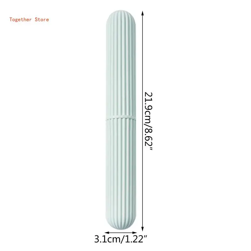 Portable Toothbrush Box with Lid  Protective Holder Cover Storage for CASE for Outdoor Traveling Camping  Dust Proof 6XDD 6