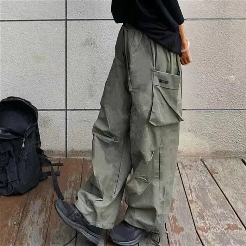 

Women Wide Leg Pants Streetwear Y2K Korean Version Harajuku Casual Fashion Large Size Joggers Trousers Clothes Wholesale