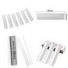 100PCS Feather Cut Special Edge Eyebrow Razor Replace Hair Face Trimmer Refills 3