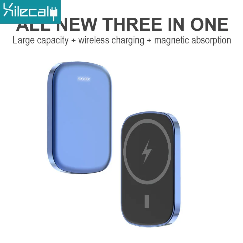 10000mAh Magnetic Power Bank Charger PD 20W Wireless Fast Charge External Battery Portable Charger for iPhone 14 13 12 Pro Max 5