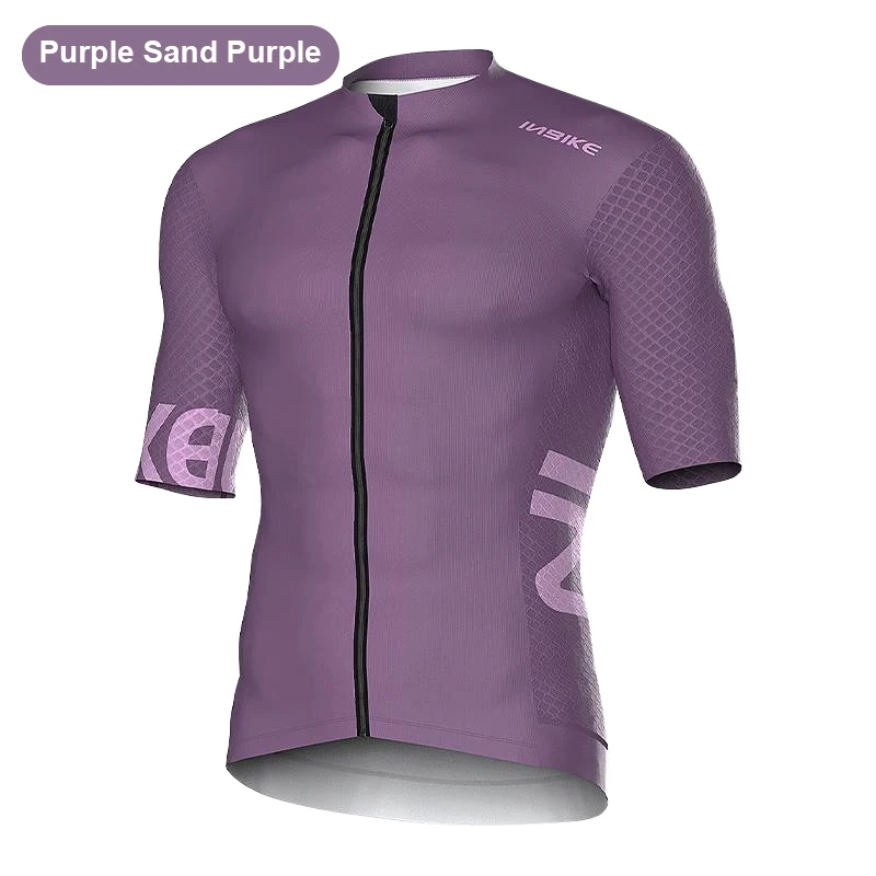 thumbnail image 1 of INBIKE Pro - Maillot de ciclismo de manga corta para hombre, ropa de ciclismo de carretera, ropa deportiva para bicicleta de montaña con tres bolsillos, 1 of 5