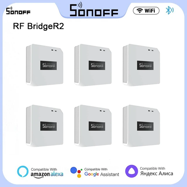 SONOFF RF BridgeR2 WiFi 433 MHz Wireless Controller eWelink APP