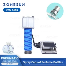 ZONESUN Perfume Capping Machine Glass Bottle Crimping Pressing Tool Handheld Packaging Small Production Workshop ZS-YGP1
