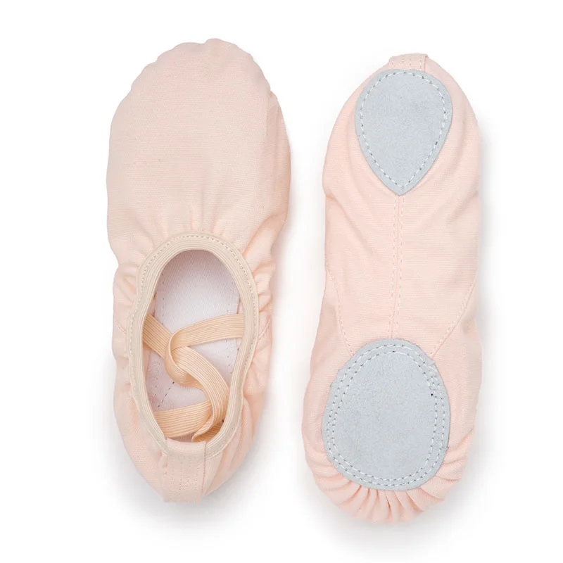 CLYFAN Women Ballet Shoes Canvas Girls Dance Slippers Split Sole Gymnastics Yoga Dancing Shoes Children Adult Ballerina dance shoes