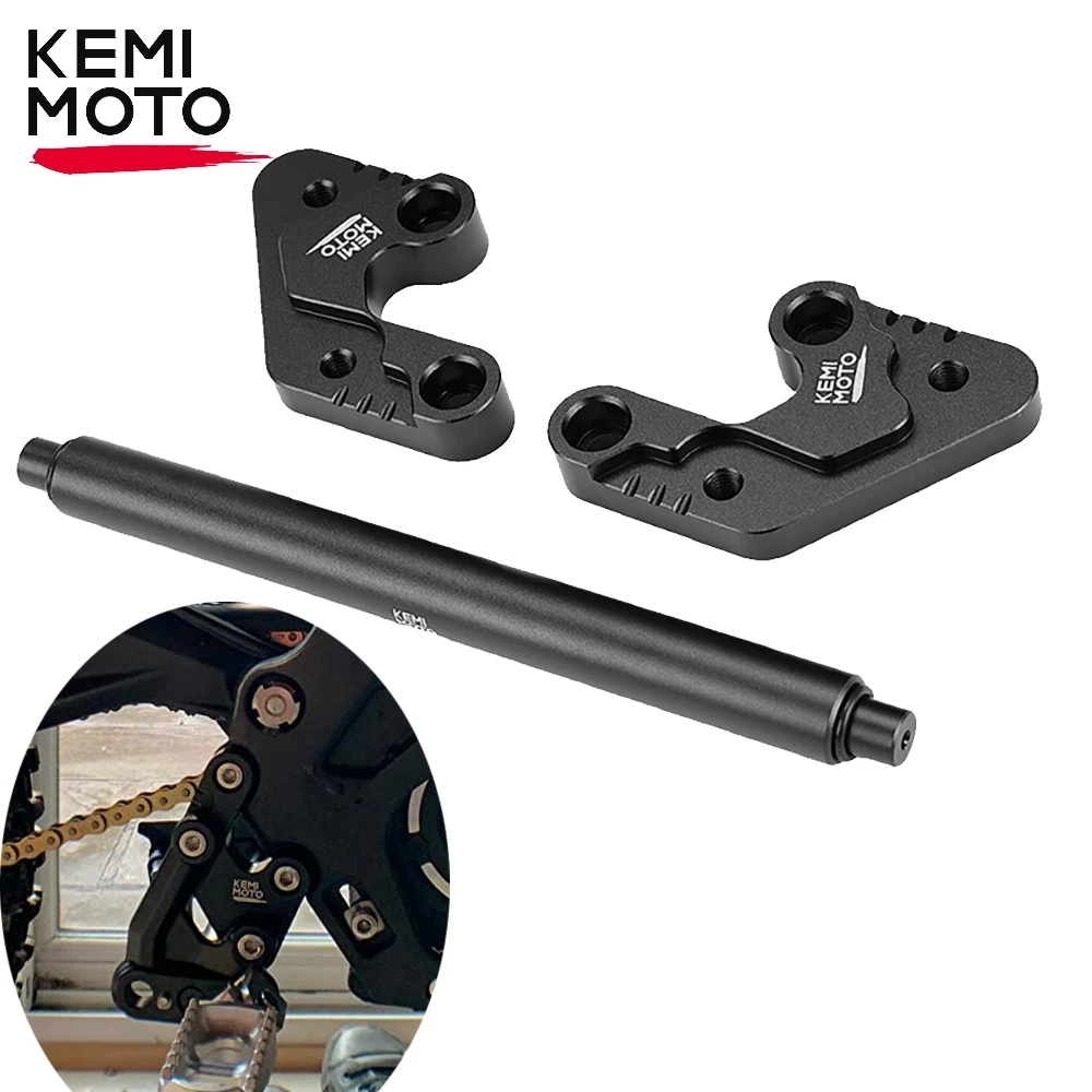

Dirt Bike Foot Peg Extenders For Surron Foot Peg Extension Bracket Kits CNC For Sur-Ron Light Bee X and S X260 X160 Moto Access