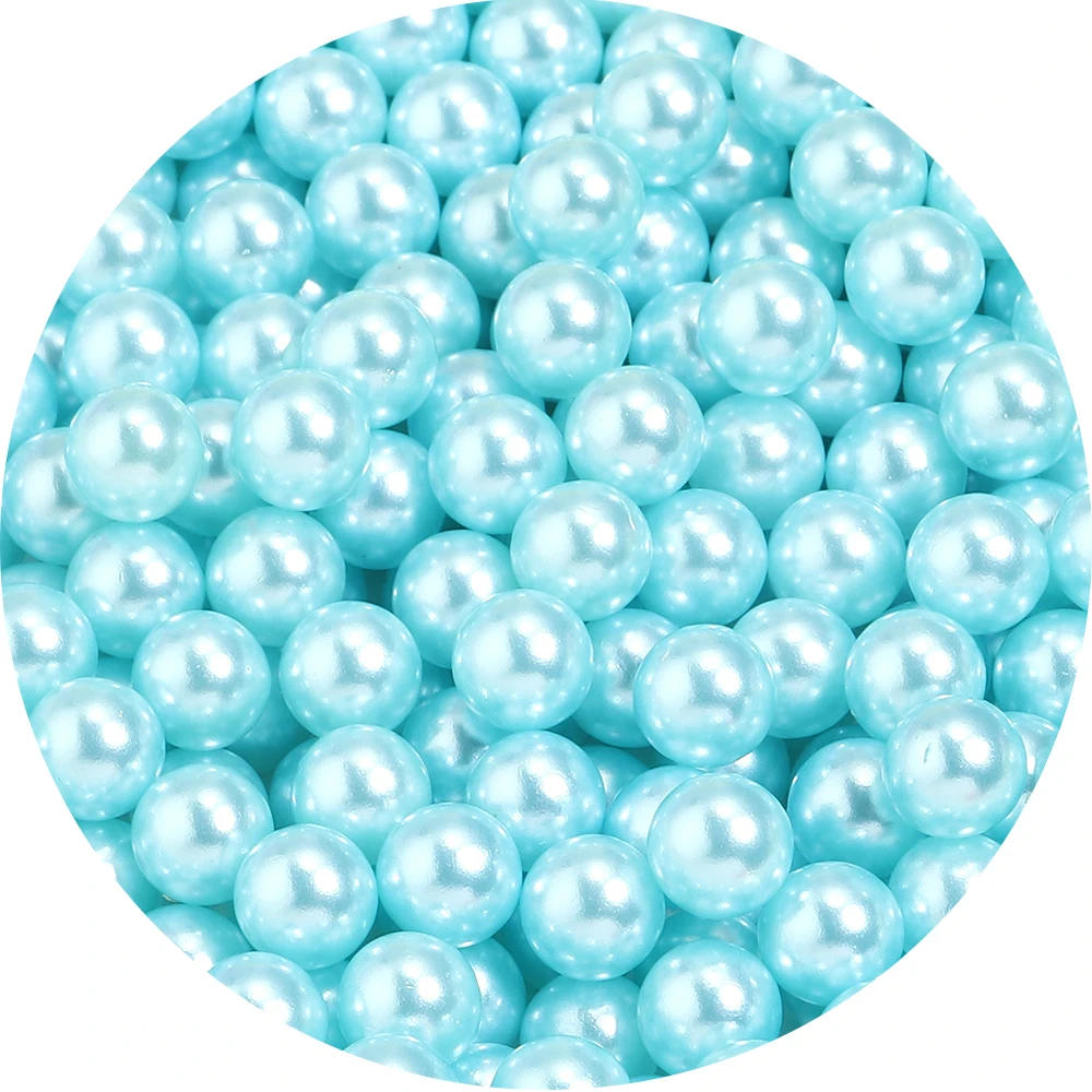 Colorful Imitation Pearl Beads for DIY Crafts and Decorations