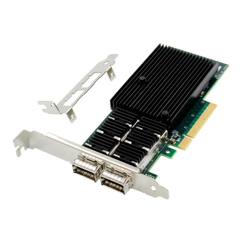 

PCIe X8 to 40G QSFP+ Server Ethernet NIC Network Card PCI-E X8 to 40 Gigabit Fiber Network Card XL710 Chipset