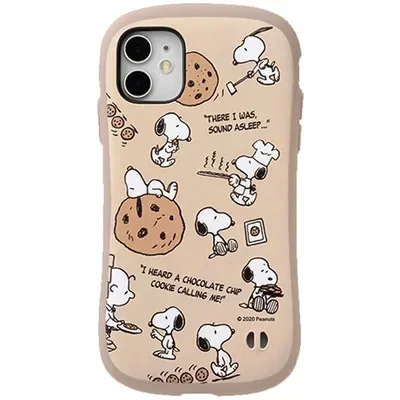 thumbnail image 1 of Funda de teléfono de línea completa Snoopy Charlie Brown para iPhone 14 13 12 11 Pro Max 14 7 8 Plus X XS Max XR Nueva funda linda de cintura delgada, 1 of 5