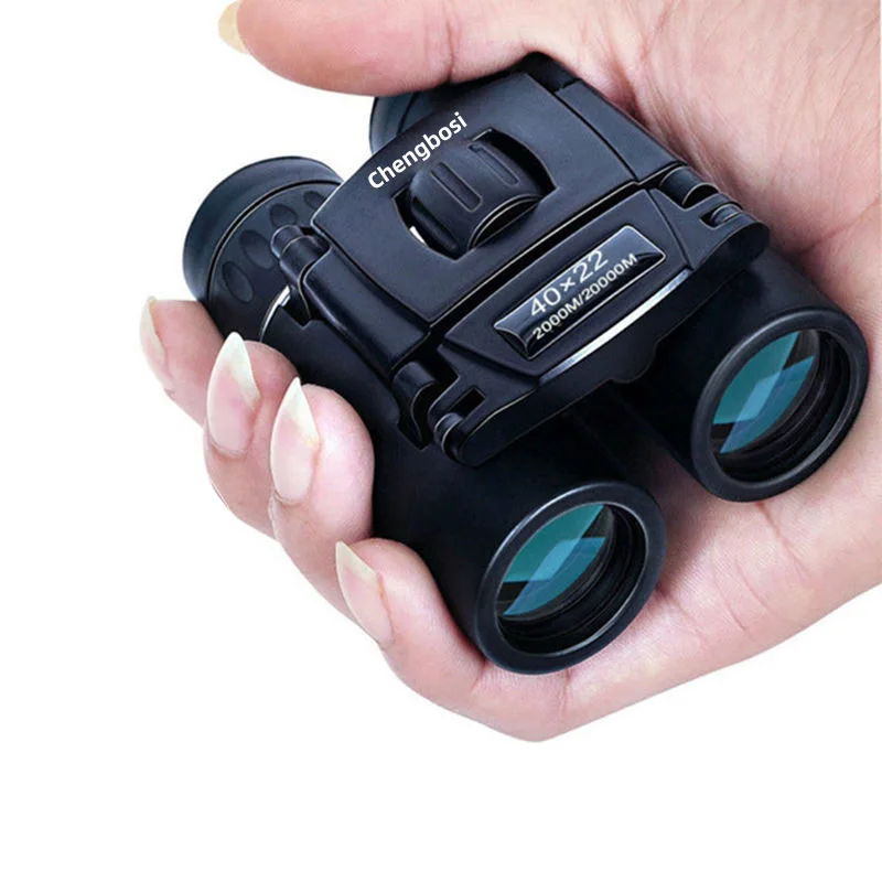 

40x22 Camping Hunting Scopes Chengbosi Binoculars with Neck Strap Carry Bag HD Vision Telescope Bak4 Prism Optics Binocular