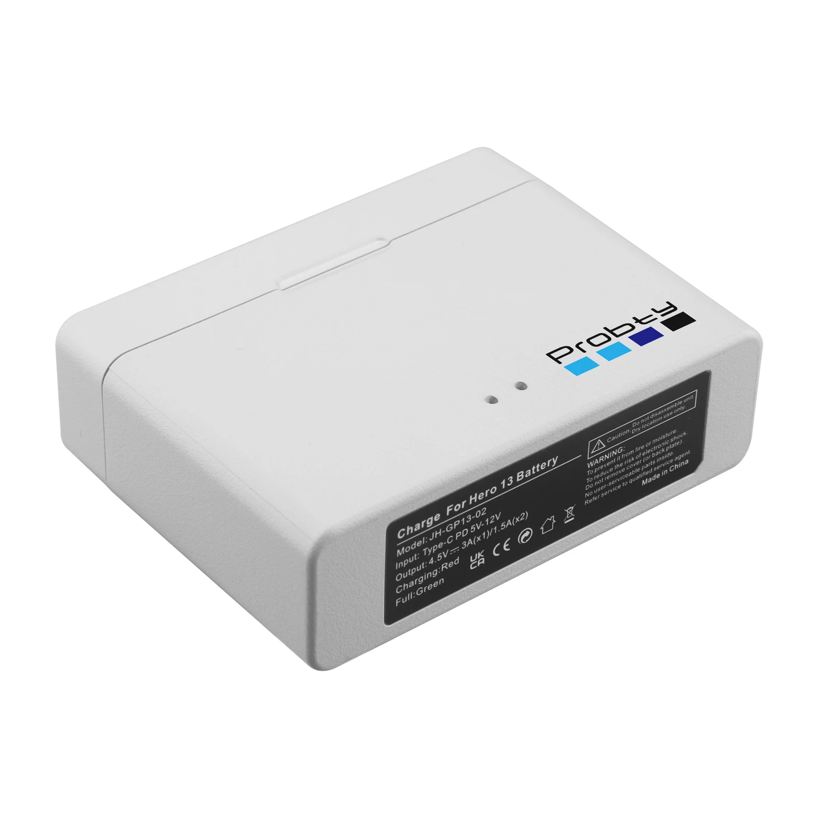 Dual-Slot Rechargeable Battery Charger
