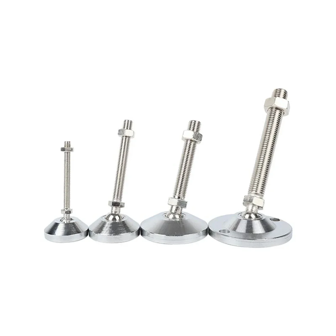 Furniture Feet Levelers 1PCS Stainless Steel Heavy-duty Adjustment Balance Feet M12 M16 M20 M24 For Mechanical And Furniture Leveling