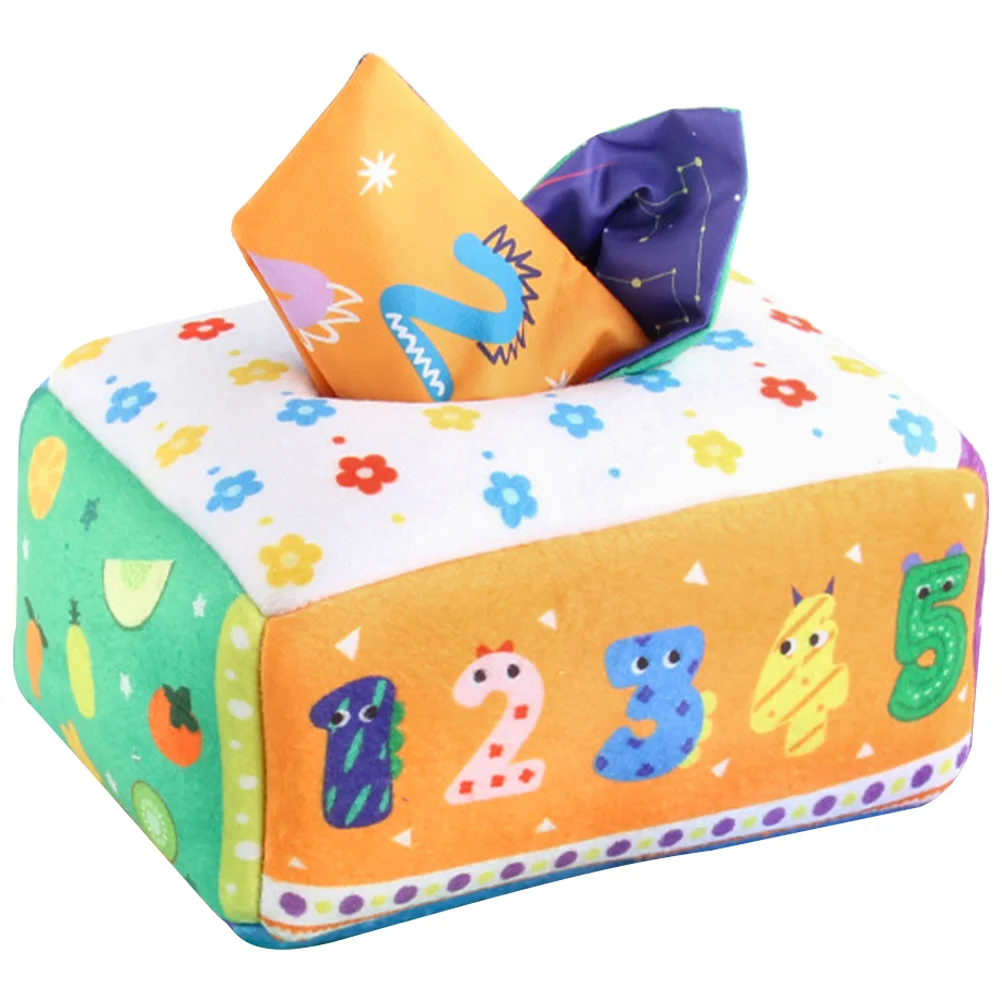 

Игрушечная коробка для детских салфеток, развивающая головоломка для раннего развития, сенсорные игрушки для малышей