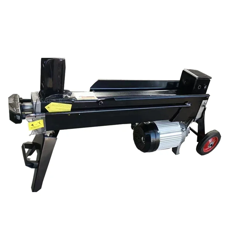 7.5 Ton Electric Power Log Splitter Wood Log Splitting Machine Hydraulic Electric Wood Splitter For Sale