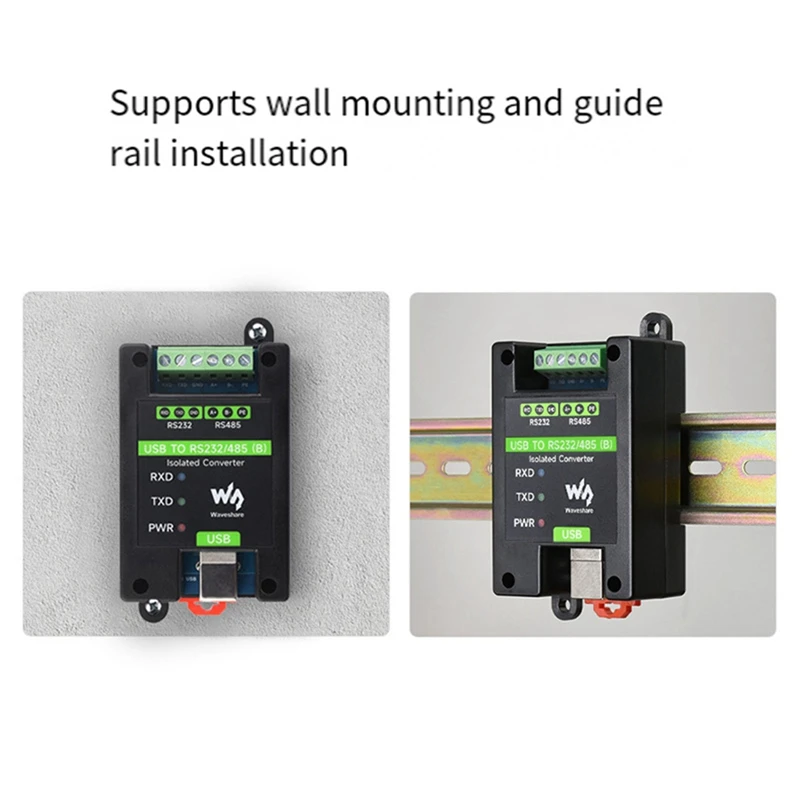 Waveshare Din  USB to RS232/485     FT232RNL ,  Ʈ   Ʈ