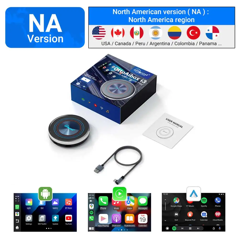 カーナビ OttoAibox i3 Wireless AiBox for CarPlay OttoAibox i3 BMW CarPlay AI Box