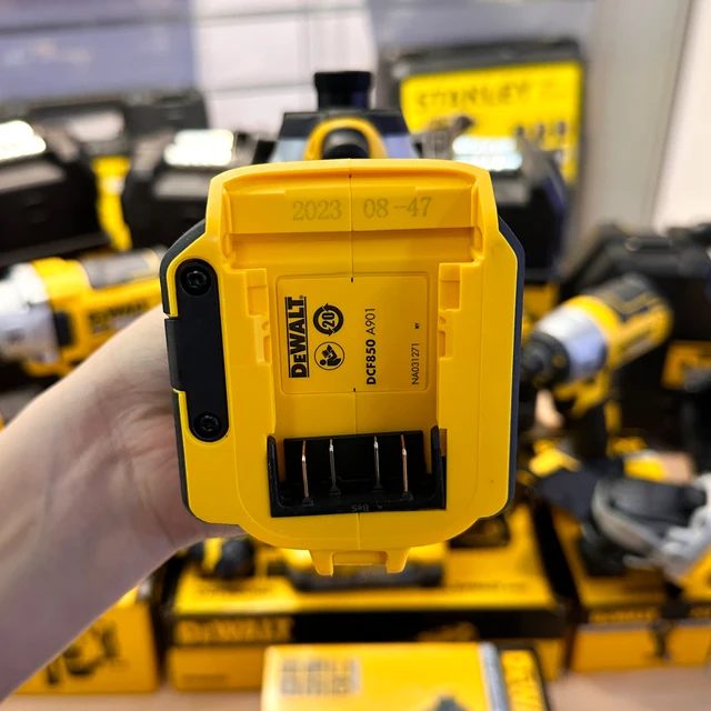 Dewalt-destornillador eléctrico inalámbrico DCF850N, Motor sin escobillas de 20V, 1/4 pulgadas, 205NM, herramienta eléctrica recargable - Imagen 5