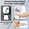 Automatic Soap Dispenser Wall-mounted Rechargeable Soap Foam Dispenser Digital Temperature Soap Dispenser Bathroom accessories 5