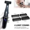Intimate Areas Haircut Precision Shaver Men Bikini Line Sensitive Razor Balls Eggs Pubic Hair Shaving Trimmer Face Beard Clipper 3