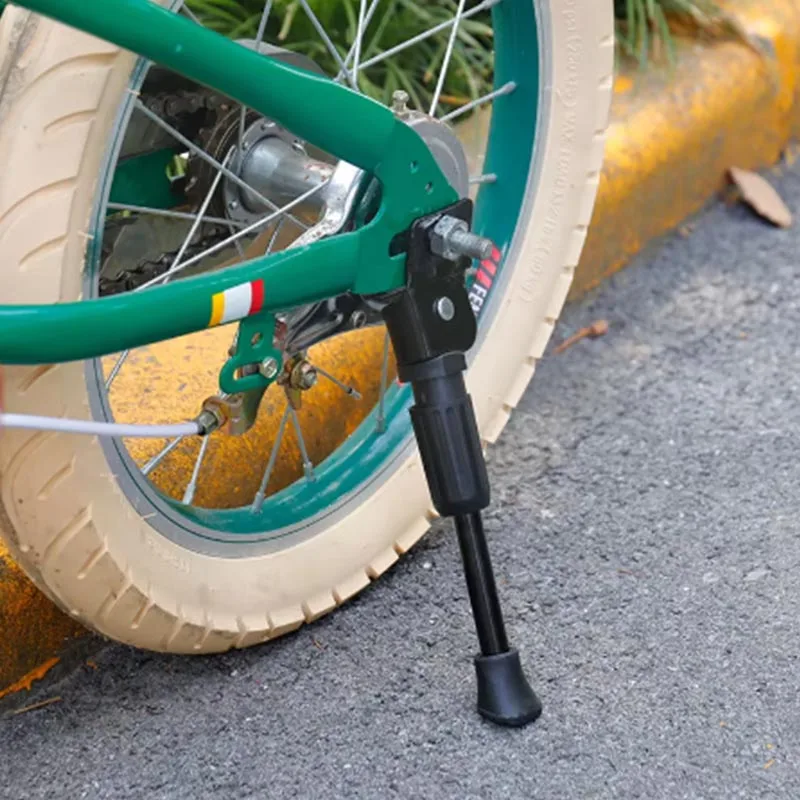 Bicycle Kickstand Kids Bike Kickstand Parking Stand Foot Brace Children Bicycle Side Support 12/14/16/18/20 Inch
