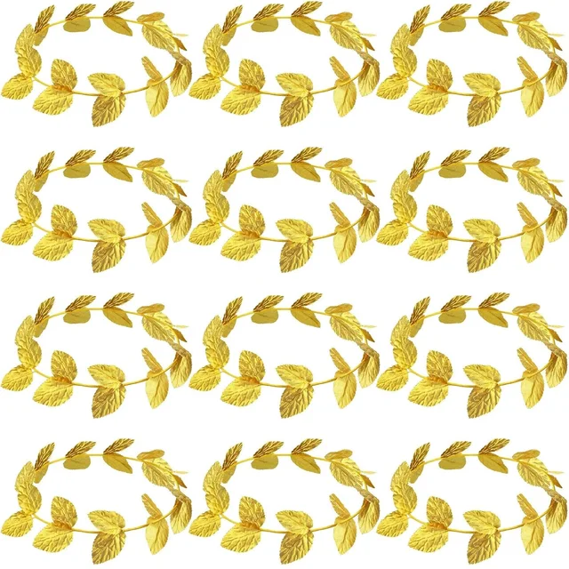 Accessori Costume Dea Corona Alloro Dorata 3 Pezzi Copricapo Greco accessori-costume-dea-corona-alloro-dorata-3-pezzi-copricapo-greco