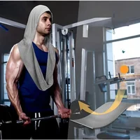 Cooling Hoodie Towel Stay Cool Comfortable Versatile Neck Wrap Scarf Head Soft Lightweight Hooded Cloth for Sports Outdoor 2