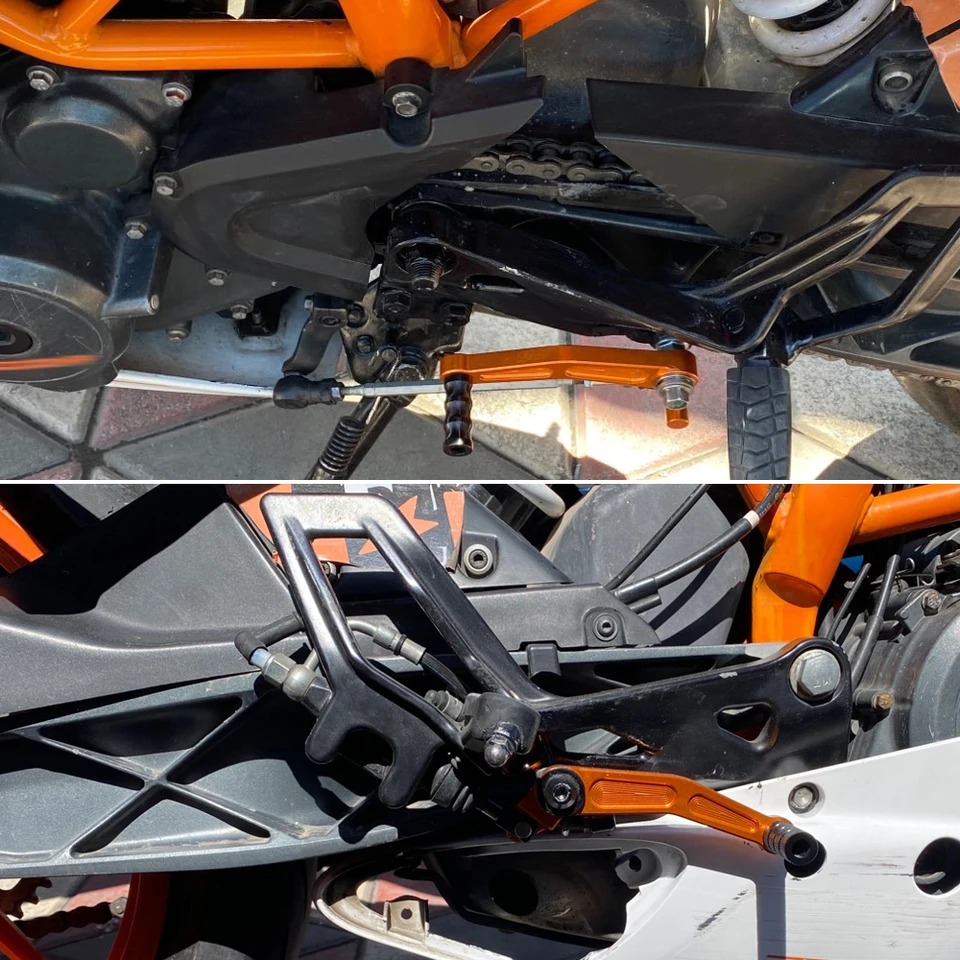 Per Il 2017-2023 KTM 125 250 390 Duke Moto Leve Freno Gear Shift