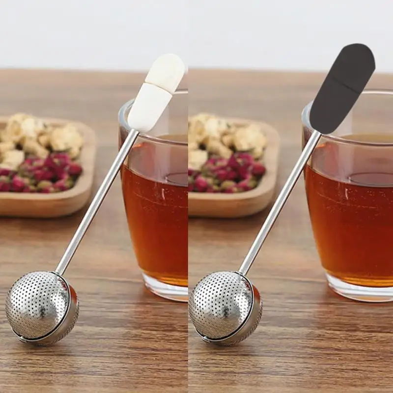 Tea Ball Strainer Stainless Steel Tea Leak Maker Accessories For Drinkers Loose Leaf Infuser Diffusers For