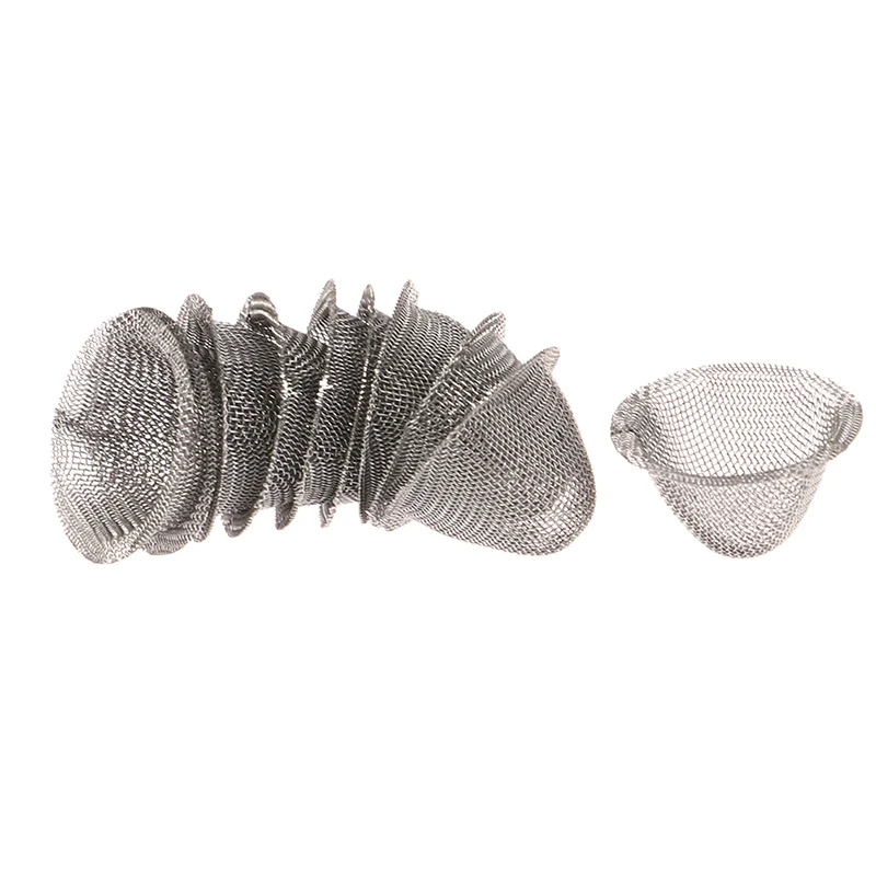 Smoking Accessories Tobacco Pipe Tobacco Smoking Accessories Smoking Pipe Filters Herb Smoking Pipe Smoking Pipe 10Pcs Tobacco Smoking Pipe Filter Mesh Crystal Pipe Tobacco Screen Filter Net Shisha Hookah Net