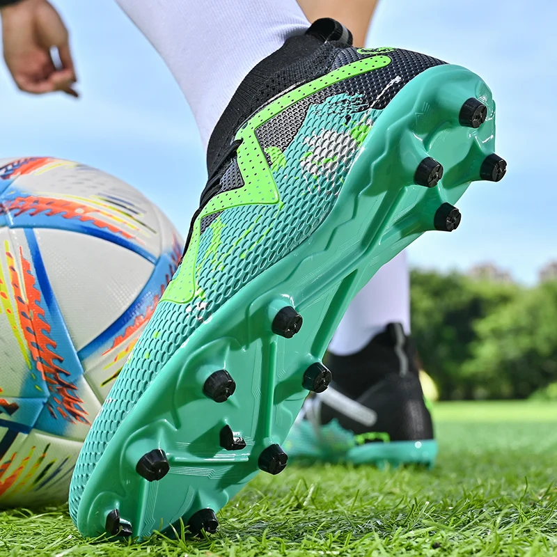 Soccer Football Shoes Men Kids Outdoor Non-Slip Breathable Size 34-45 football shoes