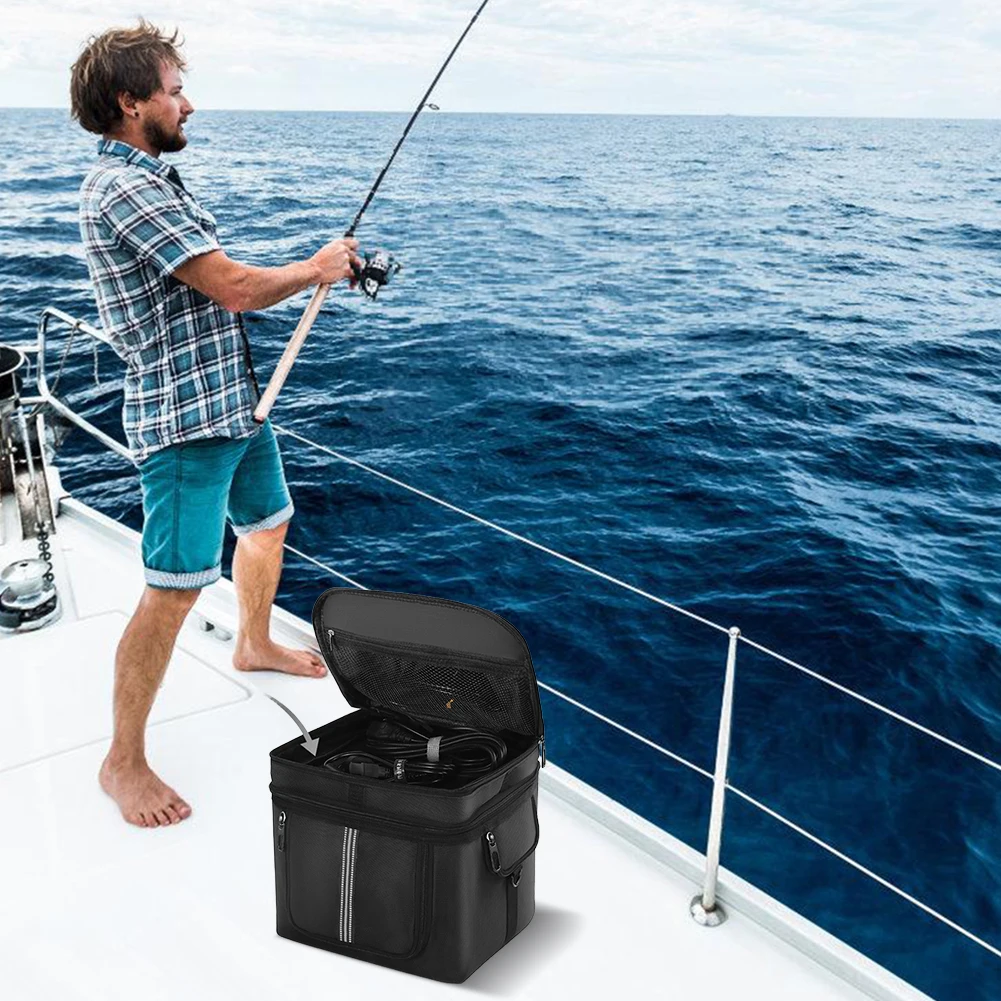 Portable Power Station Bag Anti-drop Travel Storage Bag with Shoulder Strap & Handle for Ecoflow River 2 Pro/Ecoflow River 2 Max