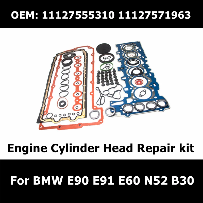 11127555310 11127571963 N52 B30 Cylinder Head Gasket Set For BMW 
