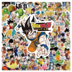 10/30/50/100pcs Classic Anime Dragon Ball Stickers Son Goku Cartoon Sticker Laptop Skateboard Notebook Car Decals Fun for Kids