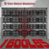 Wide Storage Shelves 70.9" H Wire Shelving Unit Load 1600 LBS 5 Tier Metal Shelving for Storage Rack Heavy Duty M 5