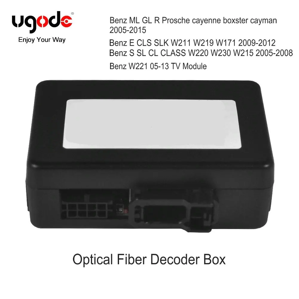 

Car Stereo Radio Optical Fiber Decoder Amplifier Adapter box for Benz ML GL R E CLS SLK S SL CL CLASS W221 05-13 TV Module