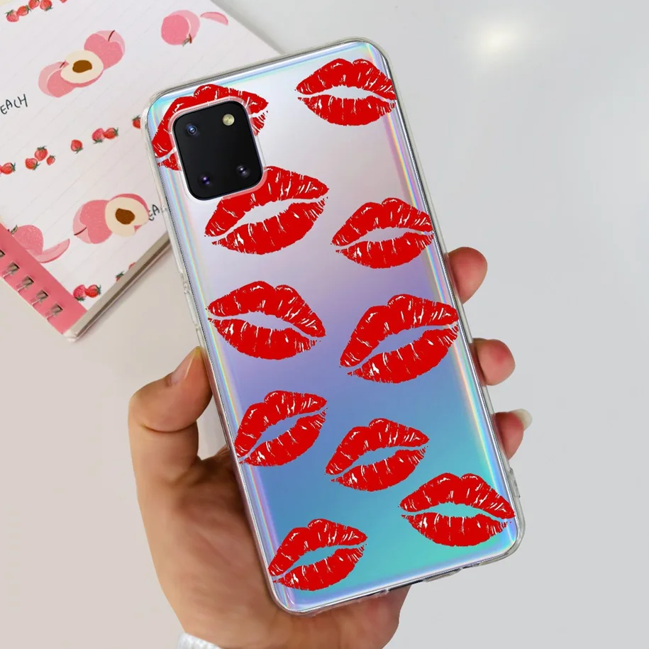 Cute Butterfly Slim Clear Silicone Phone Case Cover