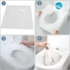10/30/50PCS Portable Disposable Toilet Seat Covers Type Travel Camping Hotel Bathroom Accessories Paper Waterproof Soluble Water 4