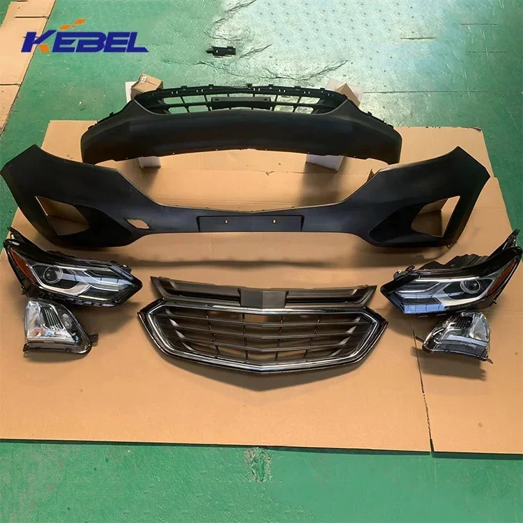 KEBEL auto front bumper parts wholesale price head lamp front bumper set for Chevrolet Equinox 2017 2018 2019 2020 custom datong world car remote key shell case for chevrolet camaro equinox cruze malibu spark 2016 2020 3 4 5 button replace smart card