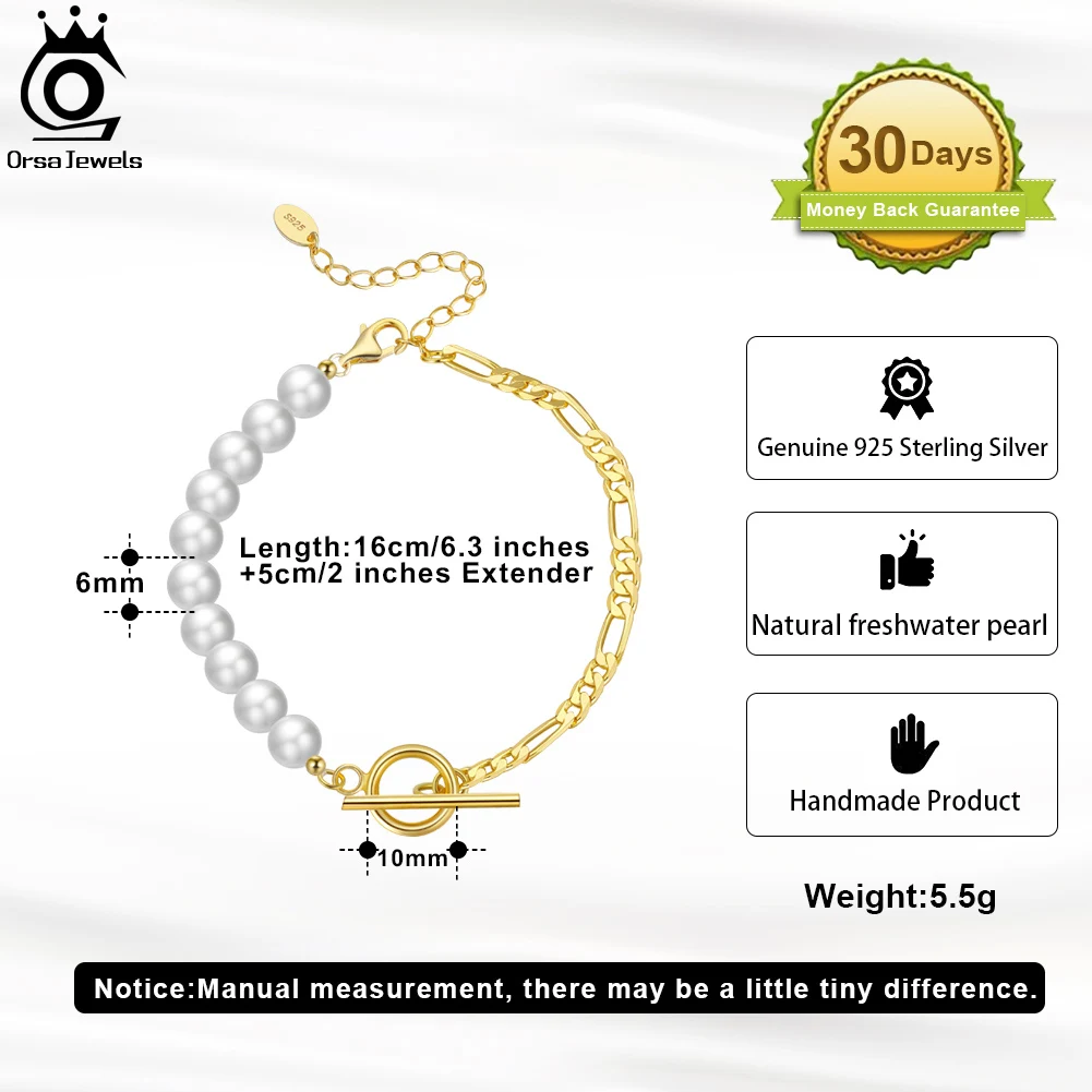 ORSA JEWELS 14K   ̾Ƹ  ǰ ũ ü   ٷũ  , OT  ɼ GPB06