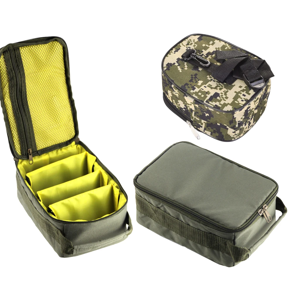 Fishing Bag Portable Multiple Compartments Fishing Line Reel Lure Hook