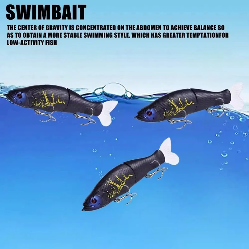 30G 135mm Joint Giant Big Hard Bait  Balam Fishing Lure Slow Sinking SwimBaitsIsca Artificiall Accessories