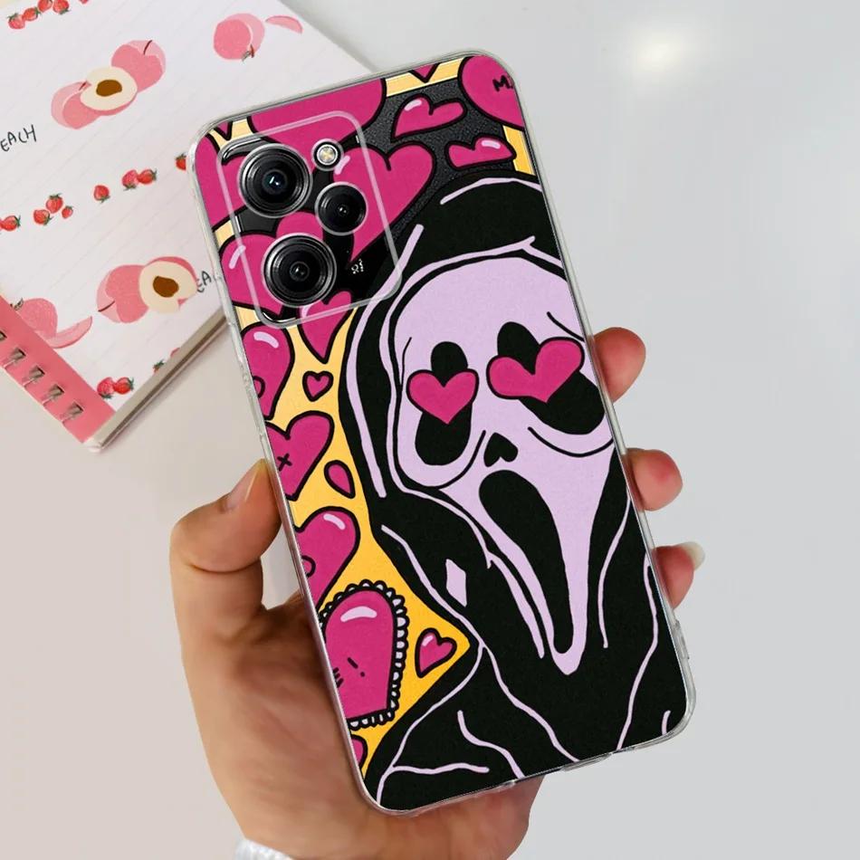 Elegant Printed Soft Silicone TPU Phone Case - Compatible with Poco X5 Series