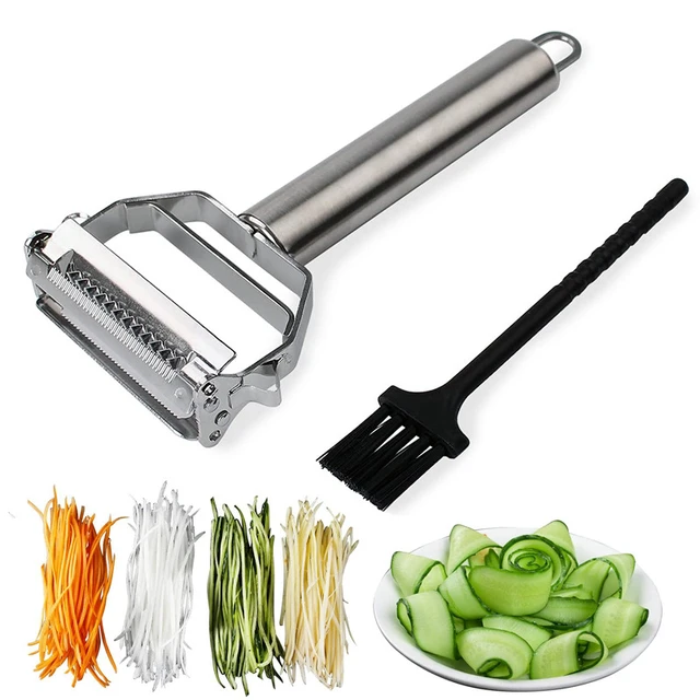 Zesters d'éplucheur de pommes de terre en acier inoxydable  Accessoires de  cuisine en acier inoxydable-Outils de fruits et légumes-Aliexpress