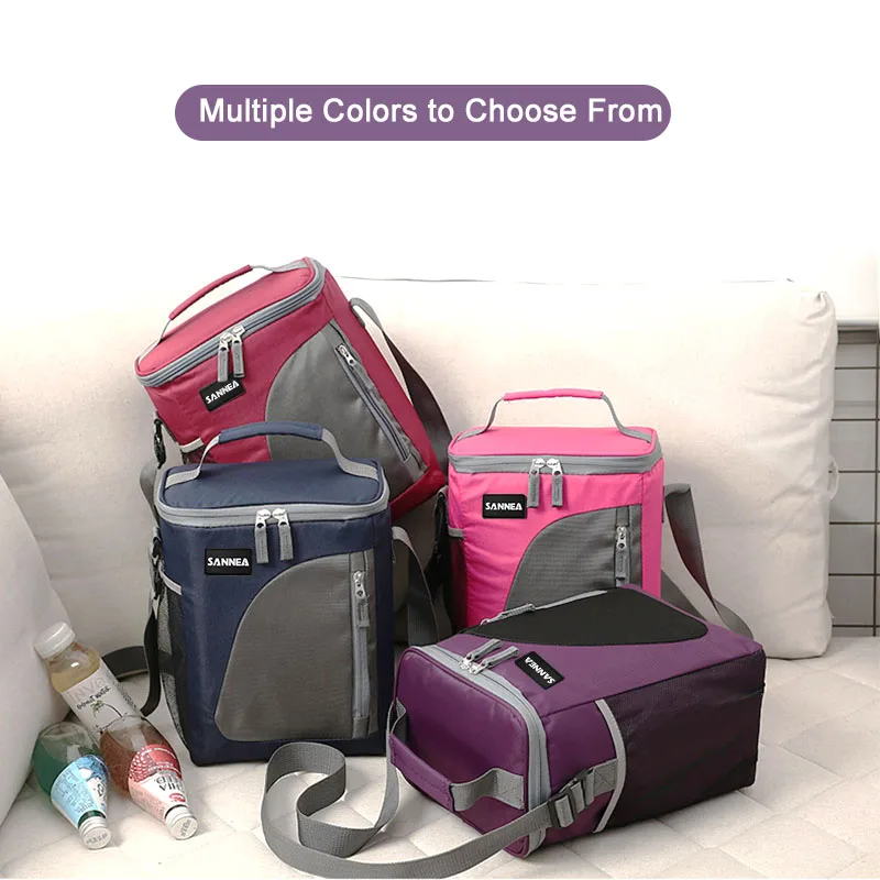 Versatile Color-Block Insulated Tote