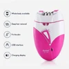 Kemei Lady's Electric Epilator Two Speed Rechargeable Remover Waterproof Portable Women' Shaver for Legs and Bikini Area KM-189A 4