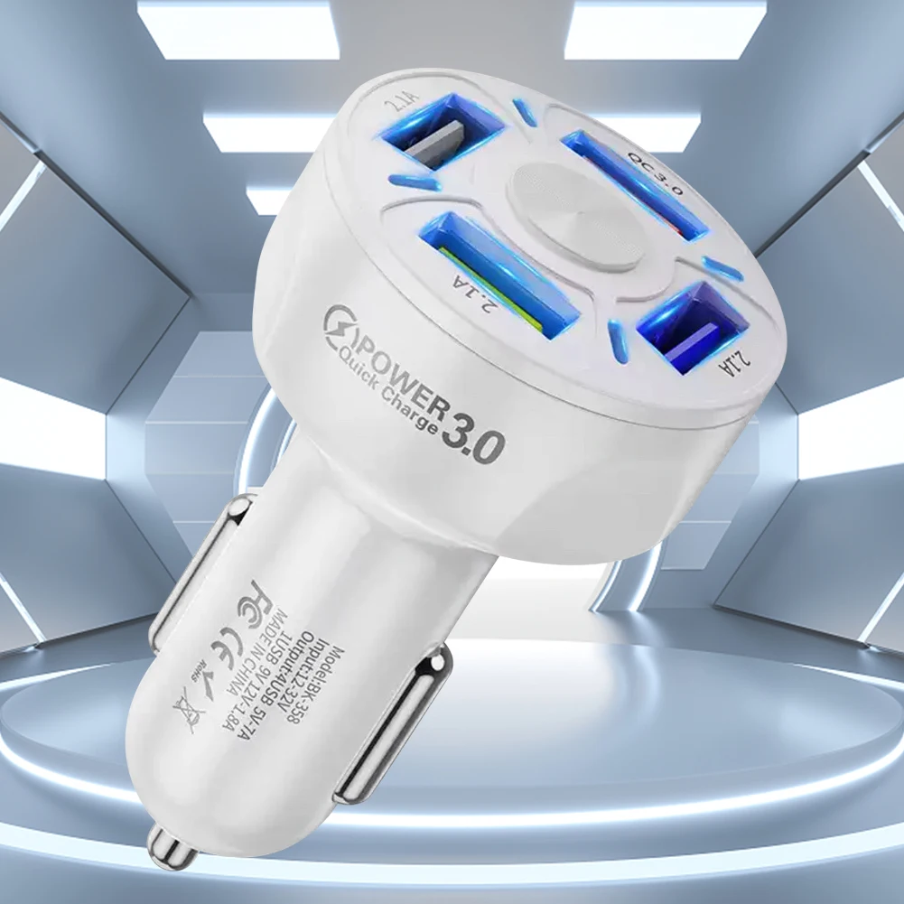  USB   , QC 3.0, ޴ ׼, 4 Ʈ, 35W