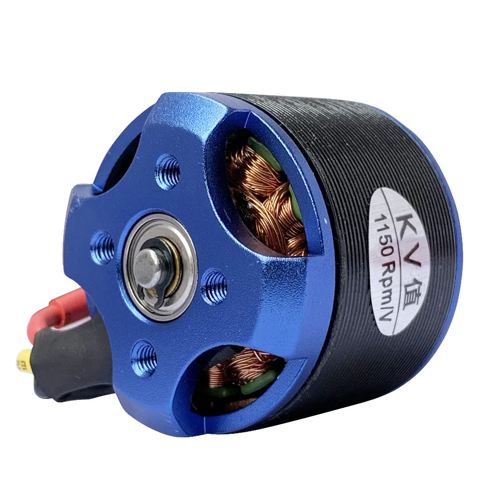 Brushless Outrunner Motor, 3536 Motor de Qualidade Suíça, Fonte de Alimentação Forte, 1150KV Alta Velocidade com Grande Impulso