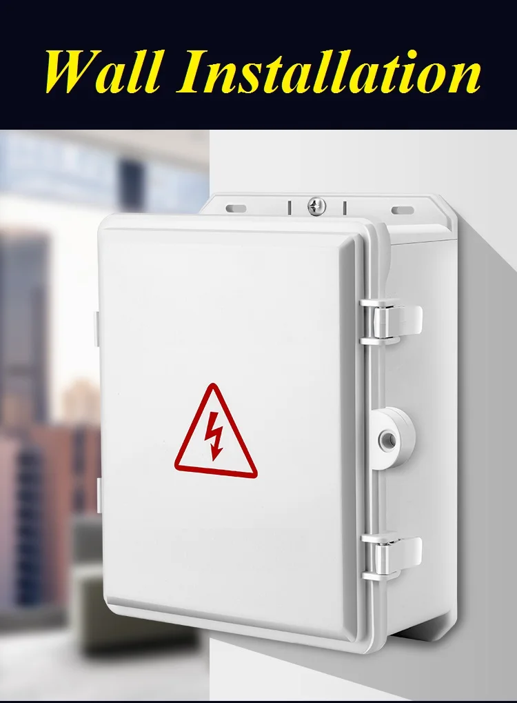 Monitoring Equipment Outdoor Waterproof Box Power box Electrical Enclosure Case ABS Plastic Waterproof Sealed Junction Wire Box junction box