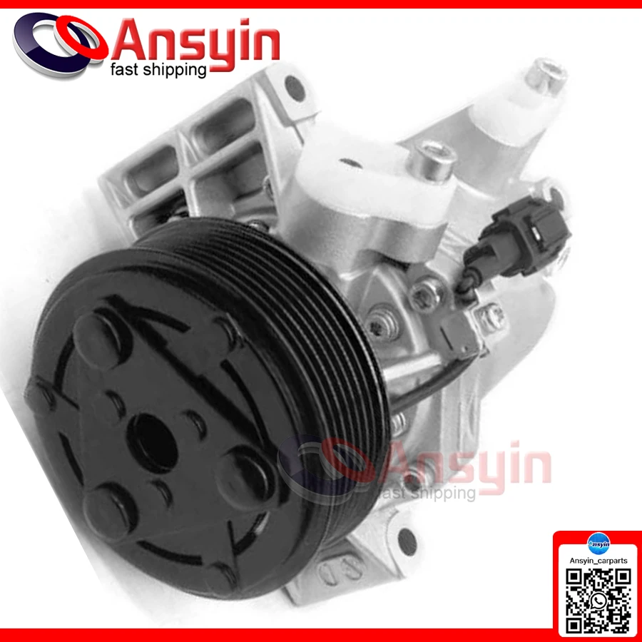 

AC A/C Compressor For Car Nissan Juke 2011-2015 L4 1.6L 926001KC1A 92600-1KC1A 926001KC1C 926001KC2A 92600-1KC2A 926001KC3A 7PK