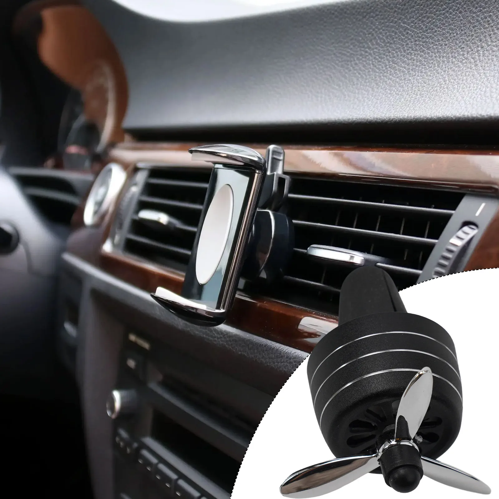 

Cars Air Freshener Rotating LED Fragrance Dispensers Fragrance For Air Vents Interior Air Freshener Accessories