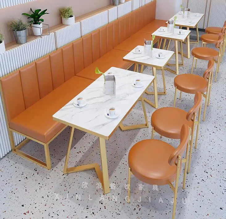 catering store, sofa, hamburger shop, milk tea shop, restaurant, restaurant, table and chair